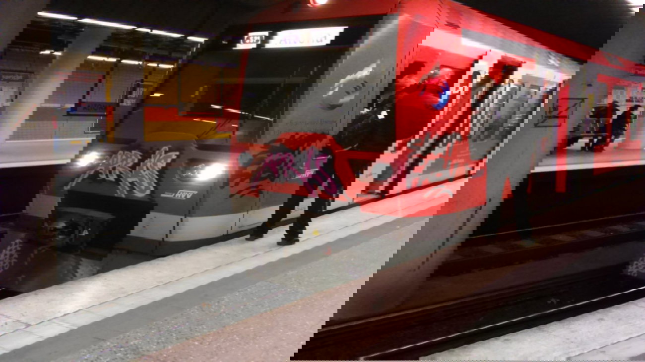 Graffiti Train - Photo by moschek (2015)