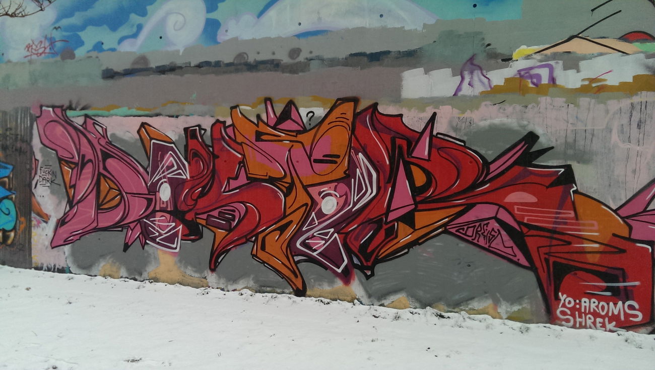 Graffiti Wall in Hamburg - Photo by moschek - Doktor, 3st