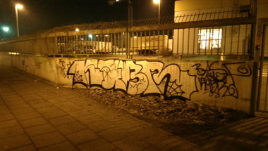 Graffiti Bombing in hamburg - Photo by moschek (2016)