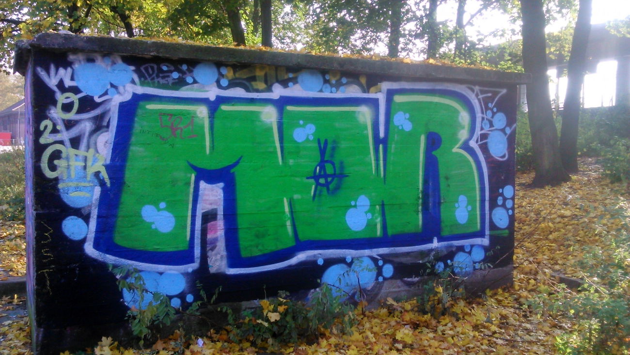 Graffiti Bombing in Hamburg  - Photo by moschek - Mor (2015)