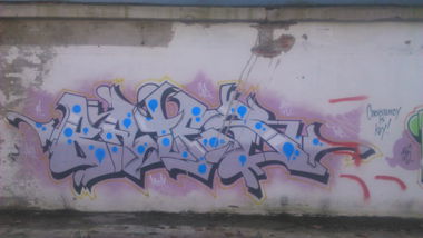 Graffiti Wall in Malmö  - Photo by moschek - Bates (2015)