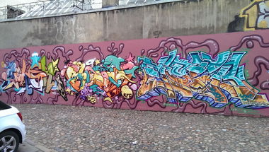 Graffiti Wall - Photo by moschek