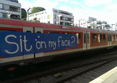Graffiti Train - Photo by moschek (2017)