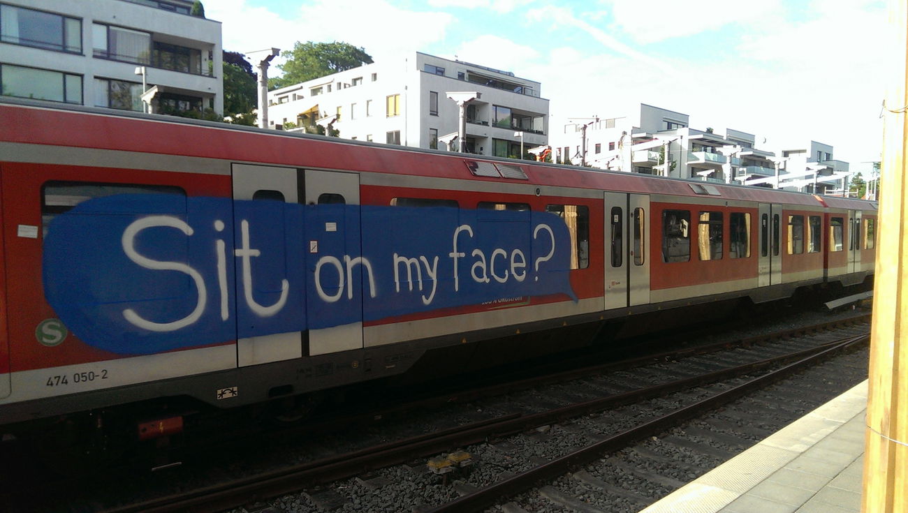 Graffiti Train - Photo by moschek (2017)
