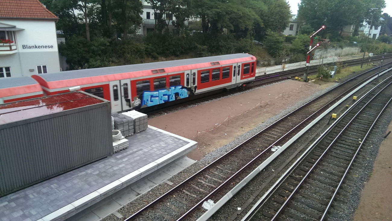 Graffiti Train - Photo by moschek - Gfk (2017)