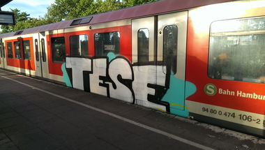 Graffiti Train - Photo by moschek - Tese, dsf (2016)