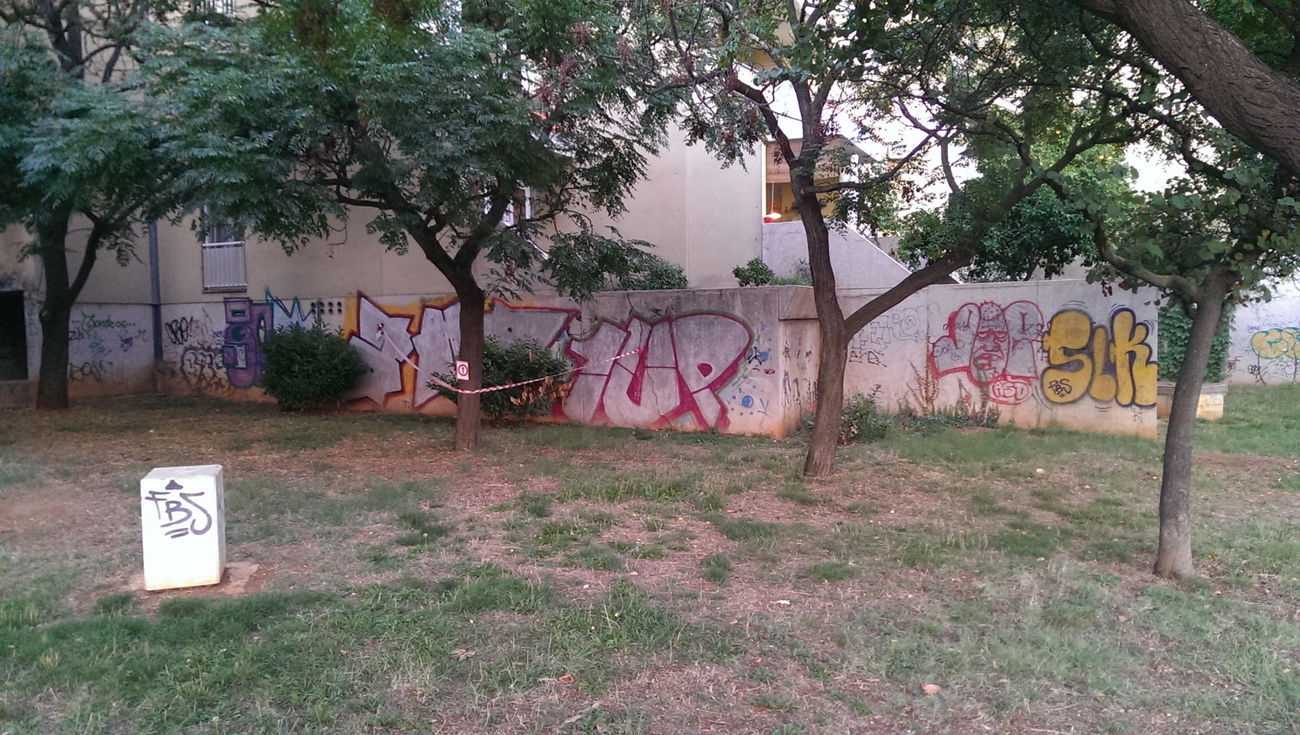 Graffiti Bombing in Zadar - Photo by moschek