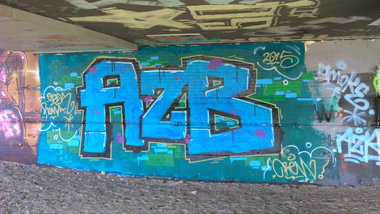 Graffiti Wall in Probstei - Photo by moschek - azb
