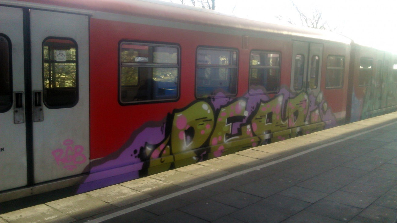 Graffiti Train - Photo by moschek - Pear (2015)