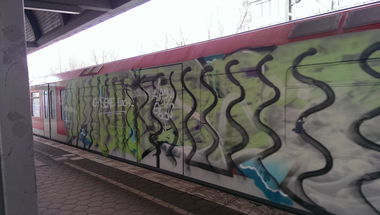 Graffiti Train - Photo by moschek (2017)