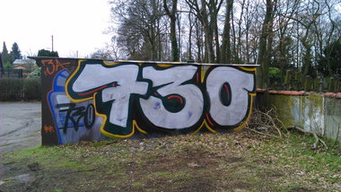 Graffiti Bombing in Hamburg - Photo by moschek - 730