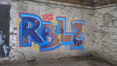 Graffiti Wall in Hamburg - Photo by moschek - rblz