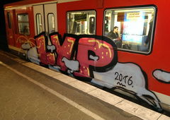 Graffiti Train - Photo by moschek - Lyp (2016)