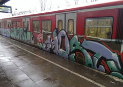 Graffiti Train - Photo by moschek (2017)