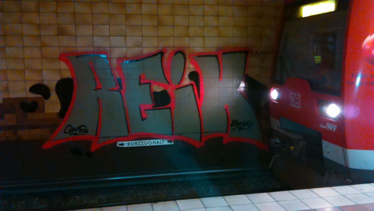 Graffiti Bombing in Wohnort - Photo by moschek - Reik, qms (2015)