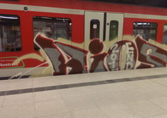 Graffiti Train - Photo by moschek (2017)