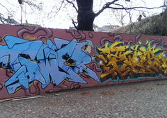 Graffiti Wall - Photo by moschek