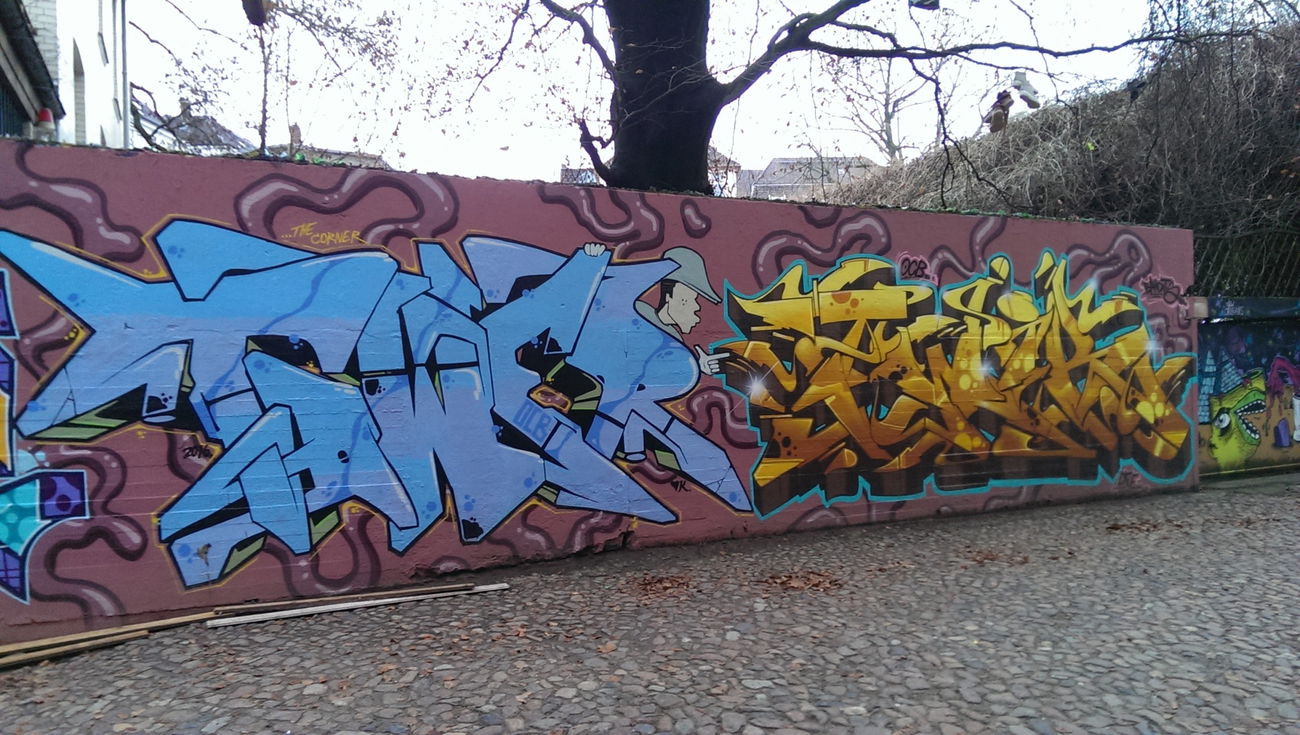 Graffiti Wall - Photo by moschek