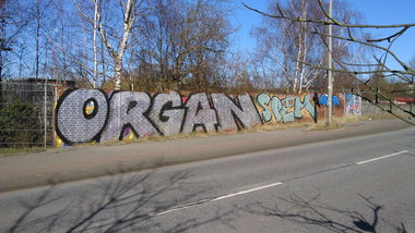 Graffiti Bombing in Hamburg - Photo by moschek - organ