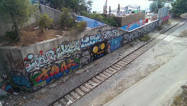 Graffiti Wall in Split - Photo by moschek