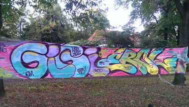 Graffiti Wall in Hamburg - Photo by moschek (2016)