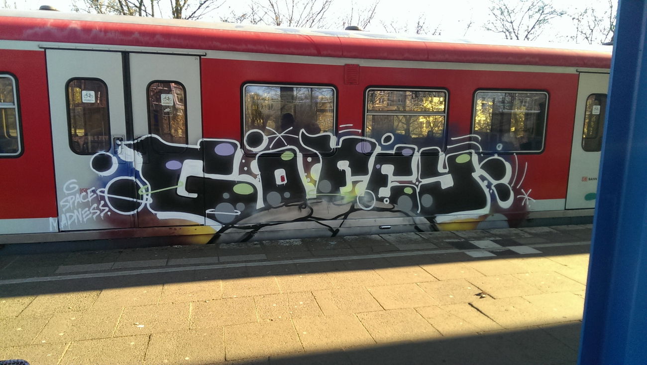 Graffiti Train - Photo by moschek - Gofey (2016)