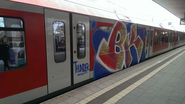 Graffiti Train - Photo by moschek (2018)