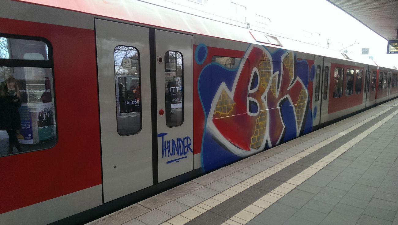 Graffiti Train - Photo by moschek (2018)