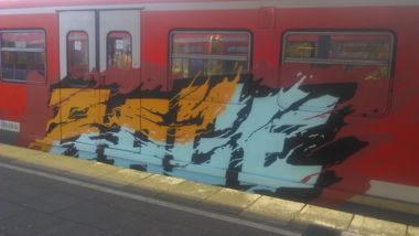 Graffiti Train - Photo by moschek - Rage (2015)