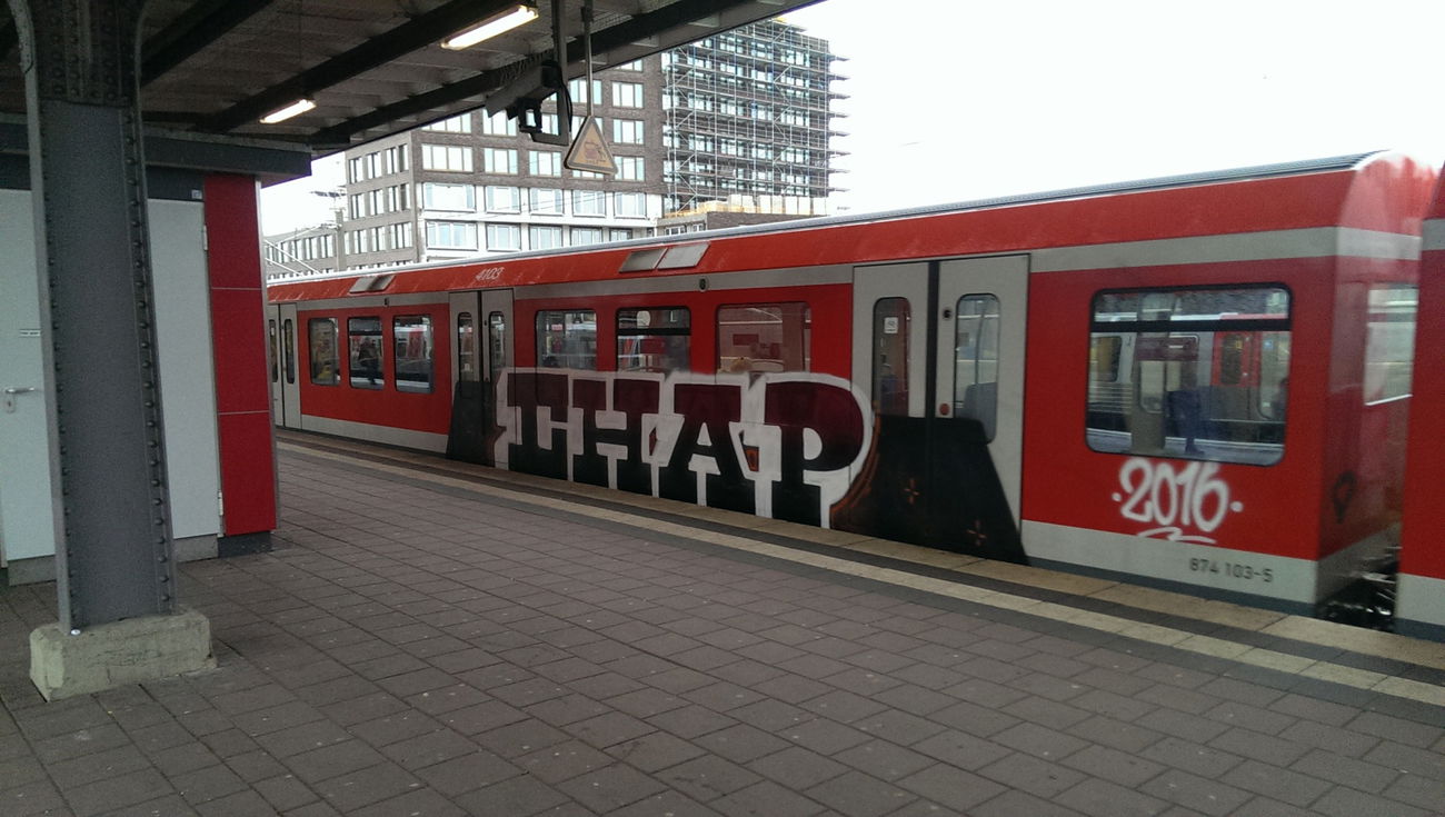 Graffiti Train - Photo by moschek - Chap (2016)