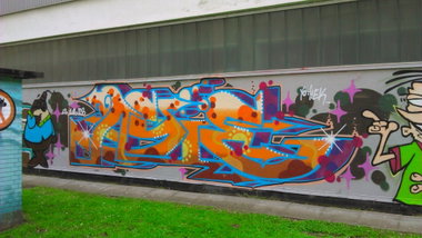 Graffiti in HAMBURG - Photo by moschek - asie (2015)