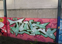 Graffiti Wall in Lüneburg - Photo by moschek - tune (2015)