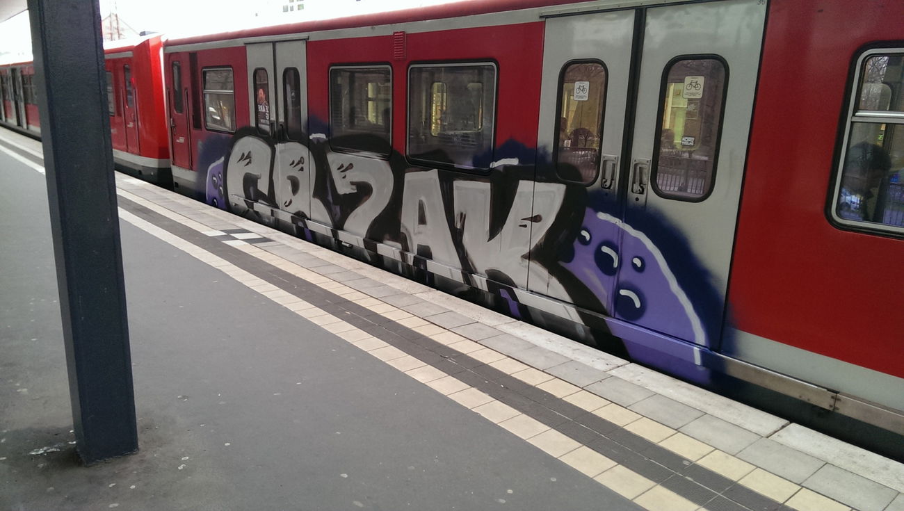 Graffiti Train - Photo by moschek (2017)
