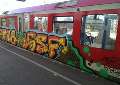 Graffiti Train - Photo by moschek - Pt98, gsf (2017)
