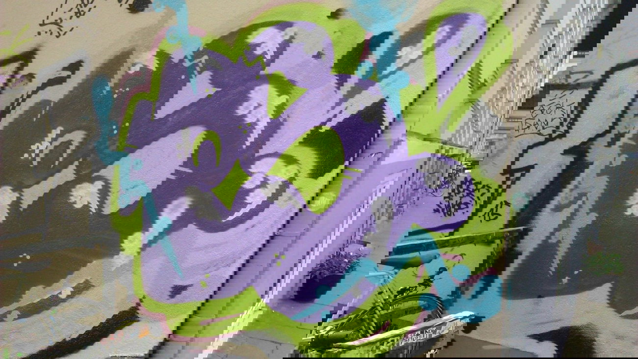 Graffiti Bombing in Hamburg - Photo by moschek - ps