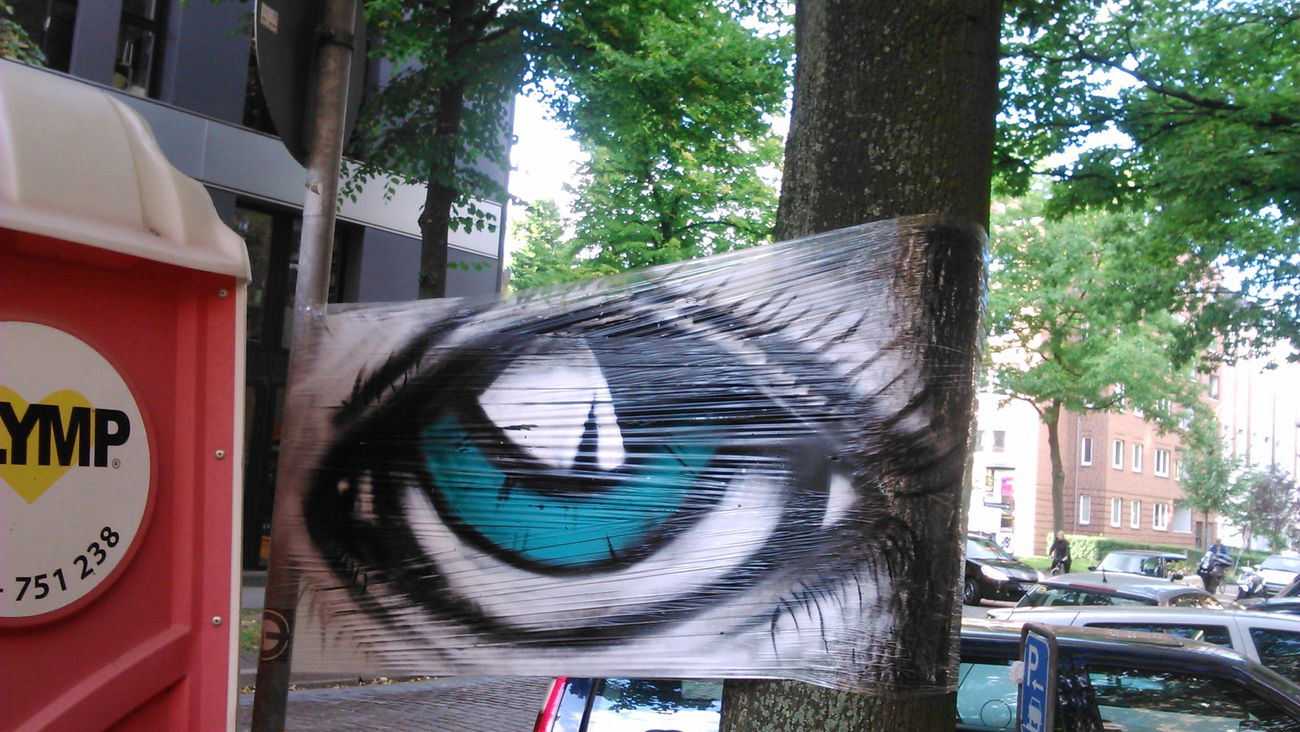 Graffiti Wall in Wohnort - Photo by moschek