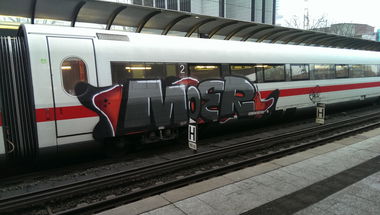 Graffiti Train - Photo by moschek (2018)