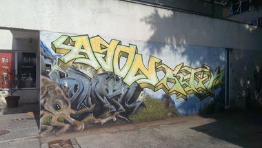 Graffiti Wall in Zadar - Photo by moschek