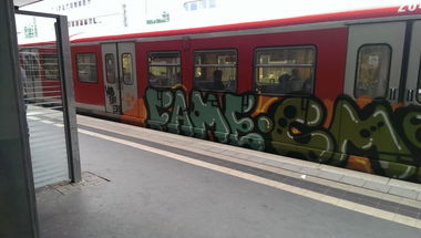 Graffiti Train - Photo by moschek - Fame (2016)