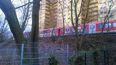 Graffiti Train - Photo by moschek - dreist, 3st (2015)