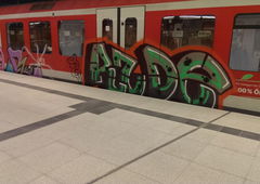 Graffiti Train - Photo by moschek (2017)
