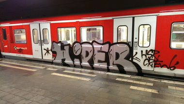 Graffiti Train - Photo by moschek (2016)
