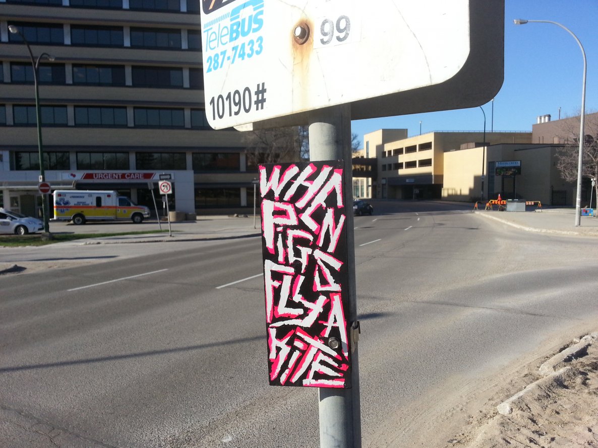 Graffiti Street Art in Winnipeg - Photo by mouthful - mouthful (2013)