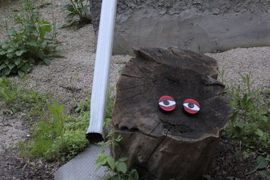 Graffiti Wall in Winnipeg - Photo by mouthful - eyes, stump (2014)