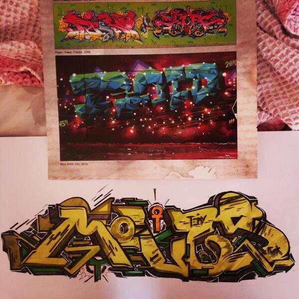 Graffiti Sketch - Photo by movestedy (2013)