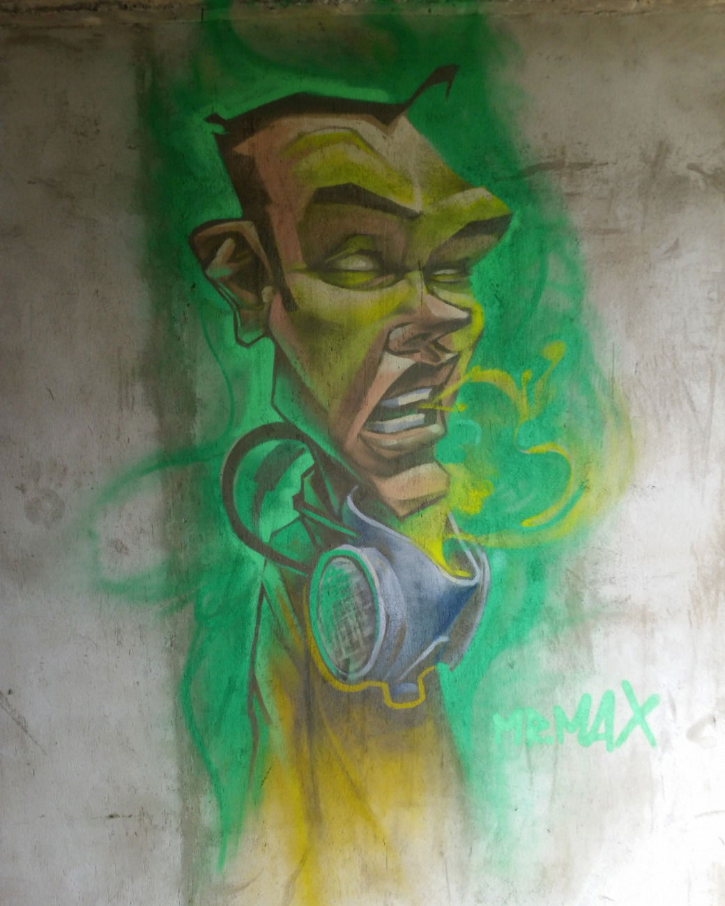 Graffiti Wall in Kuta - Photo by mrmax - mrmax, character, graffcharacter (2018)