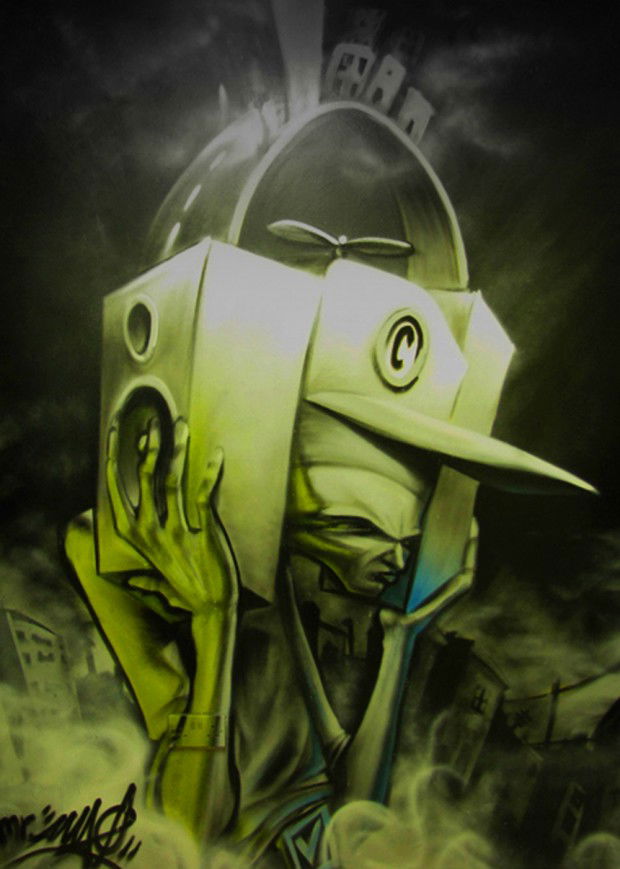 Graffiti Wall - Photo by mrmax