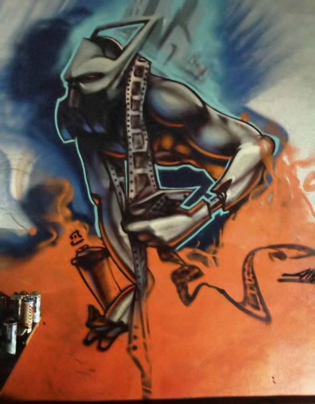 Graffiti Wall - Photo by mrmax