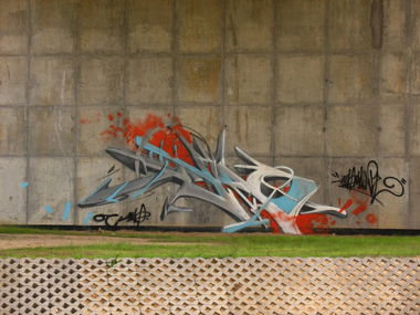 Graffiti Wall in Boleslawiec - Photo by mrmax (2010)