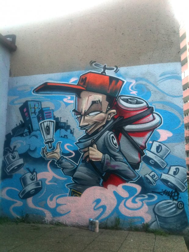 Graffiti Wall - Photo by mrmax (2014)